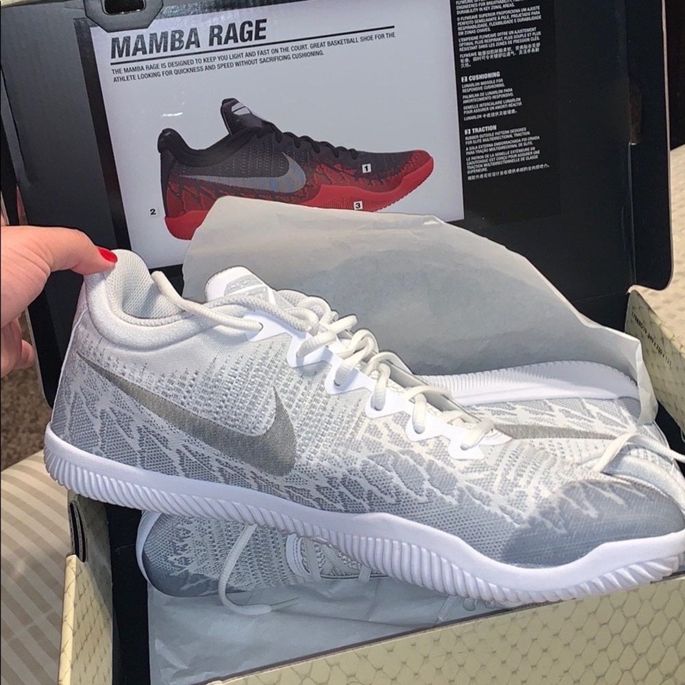 Nike MAMBA RAGE PURE WHITE